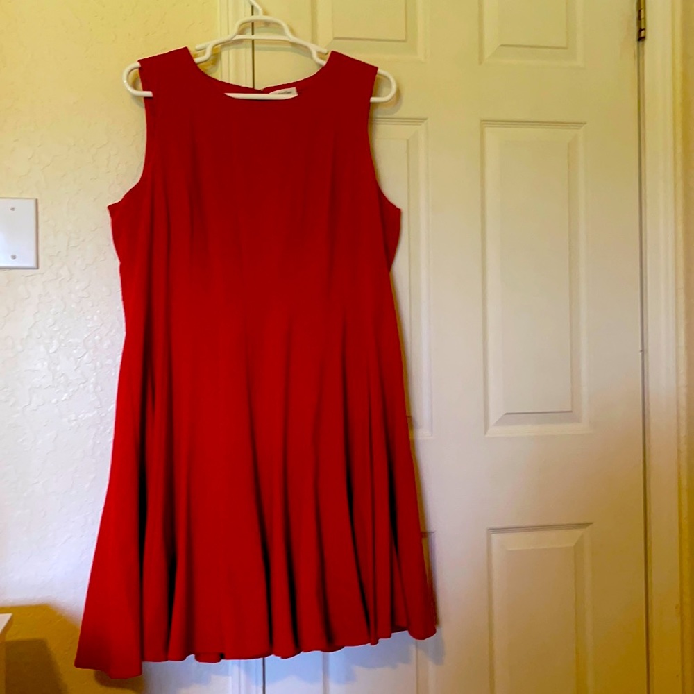 Calvin Klein. Little Red Dress.